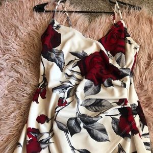 Floral Marciano mini dress